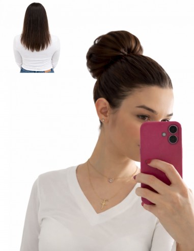 Natural Ponytail - 100% Human Remy Hair